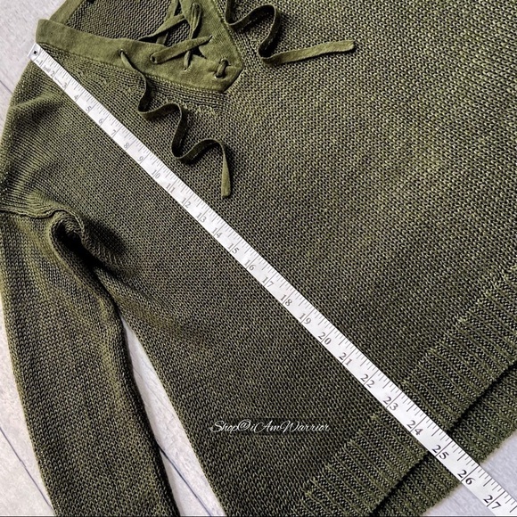 J.Crew lace-up pullover in seaweed green *shop@iamwarrior - Picture 6 of 8